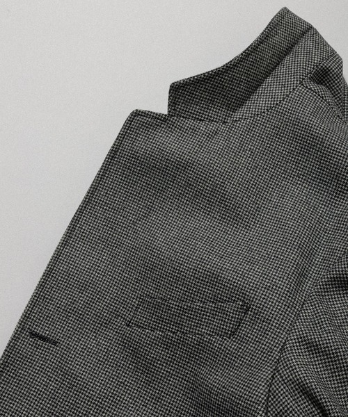WILD LIFE TAILOR】HOUNDTOOTH SINGLE JACKET（テーラード