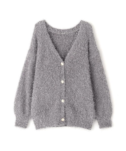 PROPORTION BODY DRESSING(プロポーションボディドレッシング)の「<E>ラメフェザーカーディガン / 1215277900(ニット/セーター・レディース・ホワイト系その他/グレー・FREE)」の15枚目の写真