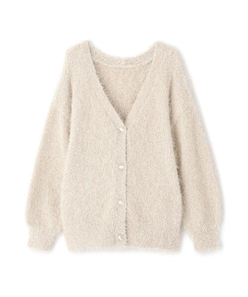 PROPORTION BODY DRESSING(プロポーションボディドレッシング)の「<E>ラメフェザーカーディガン / 1215277900(ニット/セーター・レディース・ホワイト系その他/グレー・FREE)」の20枚目の写真