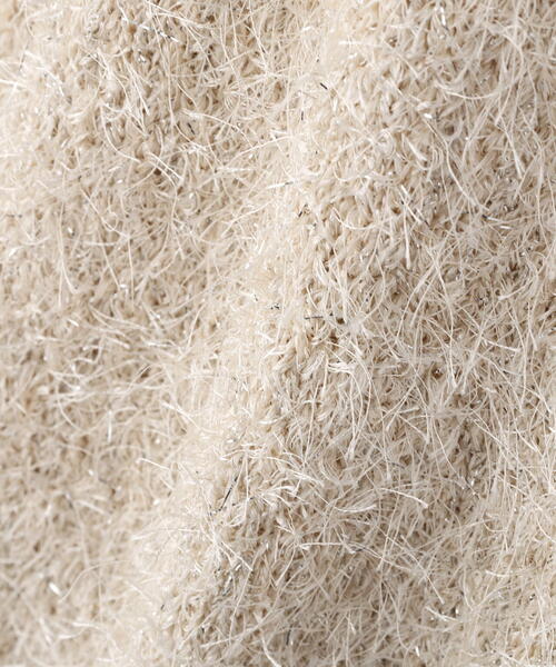 PROPORTION BODY DRESSING(プロポーションボディドレッシング)の「<E>ラメフェザーカーディガン / 1215277900(ニット/セーター・レディース・ホワイト系その他/グレー・FREE)」の10枚目の写真