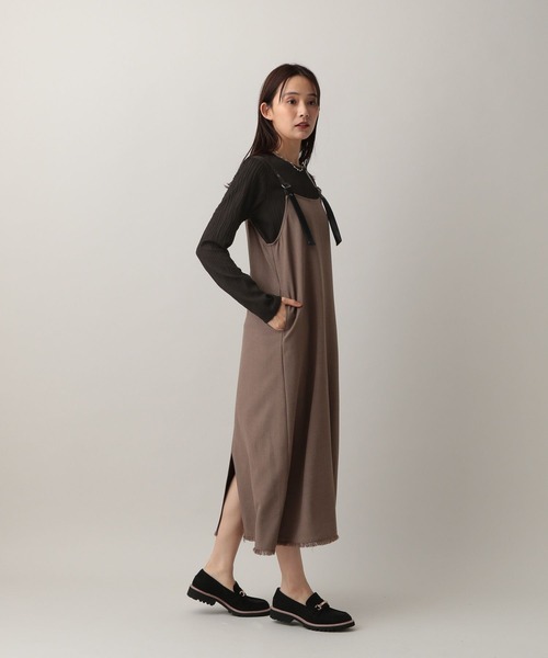 GLOBAL WORK(グローバルワーク)の「MATINEE LINE/ナミナミストライプ長袖プルオーバー/583880(Tシャツ/カットソー・レディース・ブラウン/ブラック/アイボリー/ブルー系その他・MEDIUM/LARGE)」の20枚目の写真