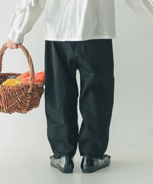 NHT（エヌエイチティー）の「NHT/エヌエイチティー ロングサーカスパンツ（その他パンツ・キッズ・カーキ/ブラック・120cm/130cm/140cm/150cm/160cm/110cm）」の3枚目の写真