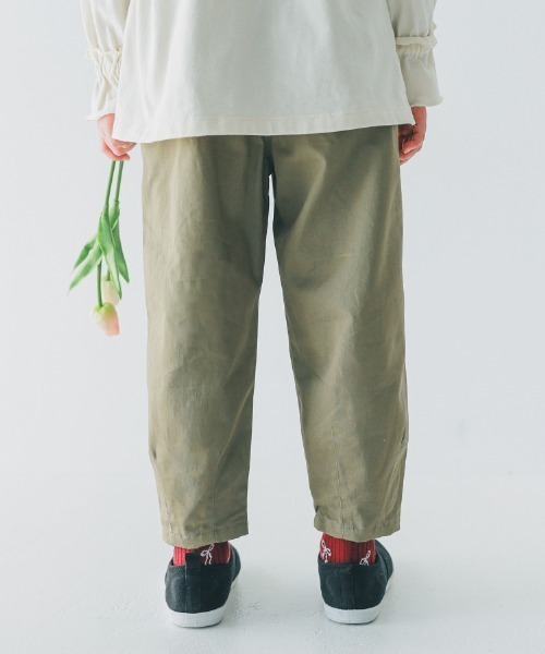 NHT（エヌエイチティー）の「NHT/エヌエイチティー ロングサーカスパンツ（その他パンツ・キッズ・カーキ/ブラック・120cm/130cm/140cm/150cm/160cm/110cm）」の4枚目の写真