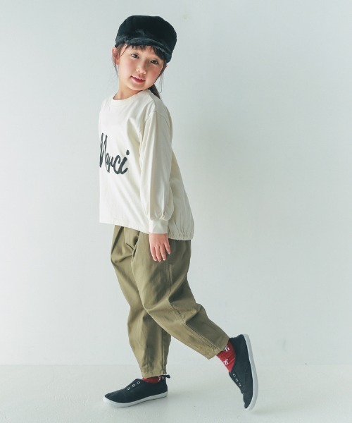 NHT（エヌエイチティー）の「NHT/エヌエイチティー ロングサーカスパンツ（その他パンツ・キッズ・カーキ/ブラック・120cm/130cm/140cm/150cm/160cm/110cm）」の8枚目の写真