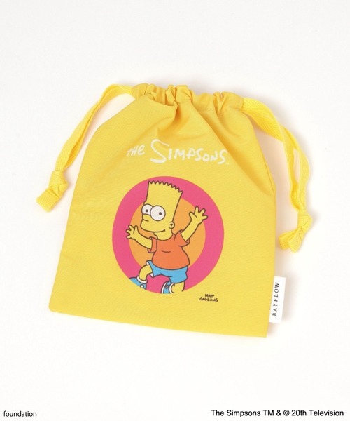 どの柄かお楽しみ♪]【The Simpsons／BAYFLOW】セレクト巾着ポーチ