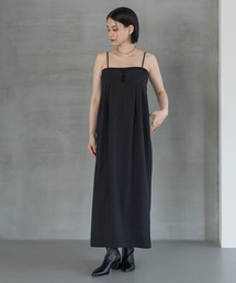 A part by（アパートバイ）の「フロッキードットキャミワンピース（ワンピース・レディース）」