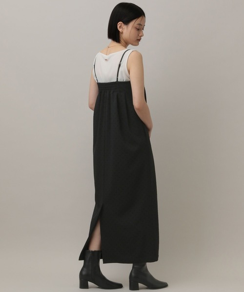 セール】フロッキードットキャミワンピース（ワンピース）｜A