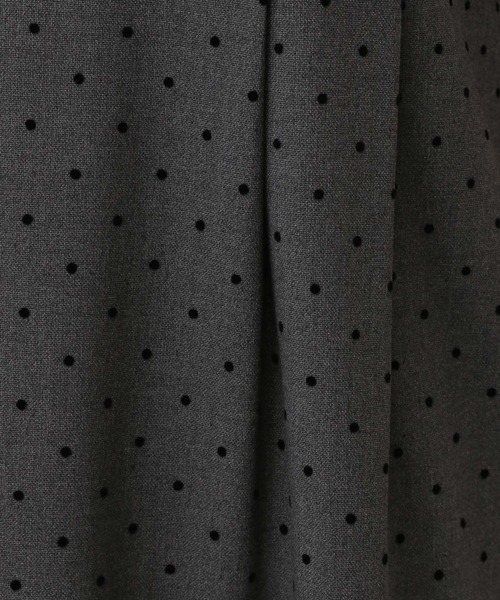 A part by（アパートバイ）の「フロッキードットキャミワンピース（ワンピース・レディース・ブラウン系その他2/グレー/ブラック・FREE）」の15枚目の写真