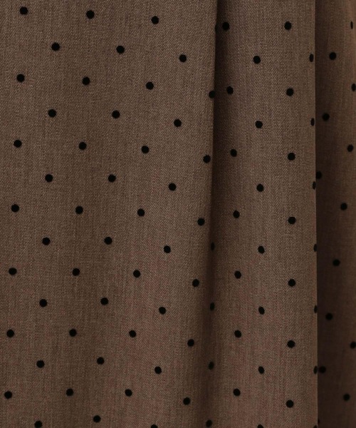 セール】フロッキードットキャミワンピース（ワンピース）｜A