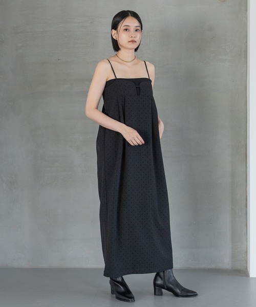 ☺︎apart by☺︎ 大人気キャミワンピース Aletta vita ワンピース キャミワンピース Iライン ロング