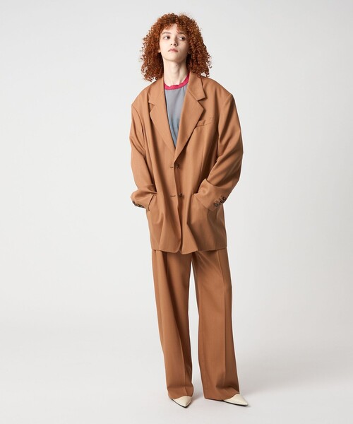 6（ロク）の「＜6(ROKU)＞LINEN 2B JACKET/ジャケット