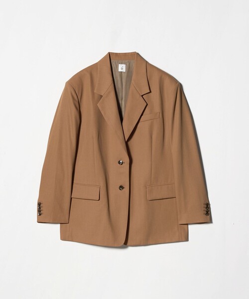 6(ROKU)＞W/N ビッグ ロング ジャケット（テーラードジャケット）｜6