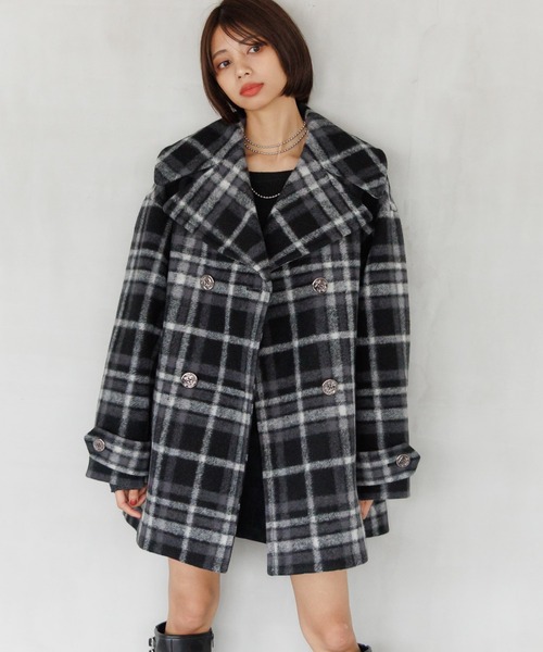 セール】ウーリーテックミドルコート（チェスターコート）｜PAGEBOY