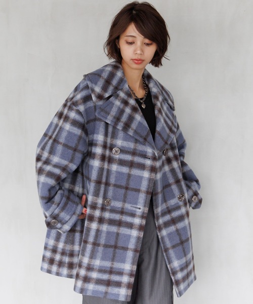 セール】ウーリーテックミドルコート（チェスターコート）｜PAGEBOY