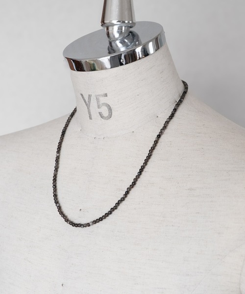 SENTI NATURAL STONE NECKLACE&BRACELET / 天然石ネックレス&3連ブレスレット