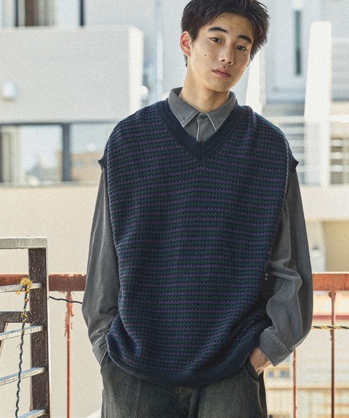 ニコアンド　ジャンベスト 新品】ニコアンド be with M Misayoジャンベスト 黒 FREE - メルカリ