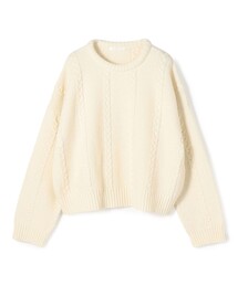 ウールヘンプ クルーネックプルオーバー
