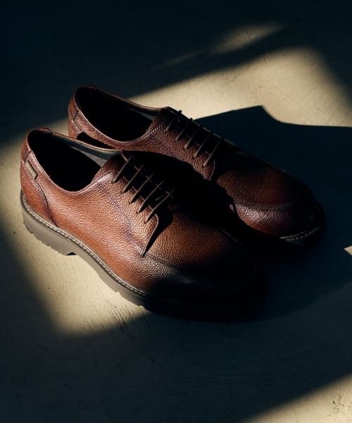 texcy luxe（テクシーリュクス）の「GORE-TEXシリーズ | 雨にもムレにも負けない | Uチップ（ドレスシューズ・メンズ・ダークブラウン/ブラック・28.0cm/27.0cm/26.5cm/26.0cm/25.5cm/25.0cm/24.5cm）」の20枚目の写真