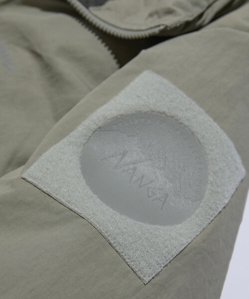 FREAK'S STORE（フリークスストア）の「NANGA × FREAK'S STORE/ナンガ 別注 DOWN JACKET WOMEN’S/ダウンジャケット ウィメンズ（ダウンジャケット/コート・レディース・オリーブ/ブラック/グレー・ﾌﾘ-）」の22枚目の写真