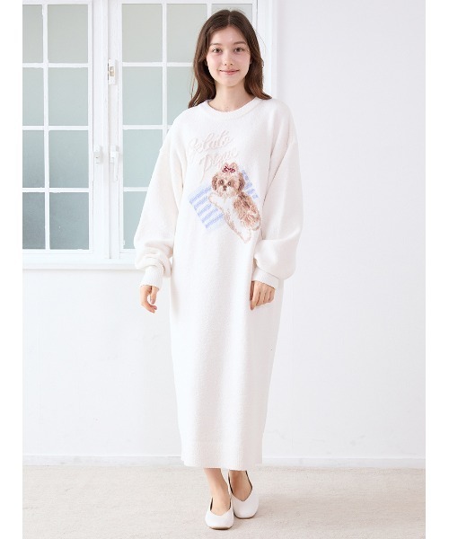 gelatopique ジェラピケシーズ―ジャガードワンピース ルームウェア シーズ―ジャガードワンピース（ルームウェア/パジャマ）｜gelato pique