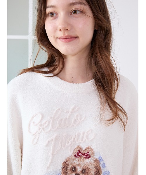 シーズ―ジャガードワンピース（ルームウェア/パジャマ）｜gelato pique