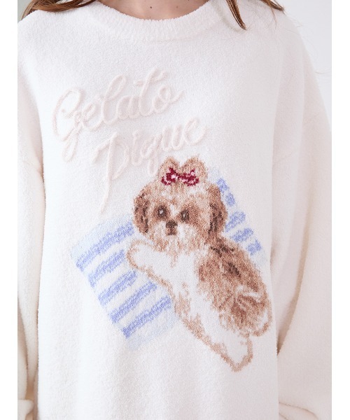 ジェラートピケ シーズ-ジャガードワンピース セール】シーズ―ジャガードワンピース（ルームウェア/パジャマ