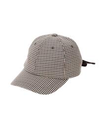 Samansa Mos2 Lagom | チェックリボンキャップ(ハット)