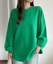 A.D.C.L.（エーディーシーエル）の「オーバーサイズ ロングスリーブ Tシャツ（カラーバリエーション）（Tシャツ/カットソー）」