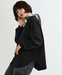 A.D.C.L. | オーバーサイズ ロングスリーブ Tシャツ（カラーバリエーション）(Tシャツ/カットソー)