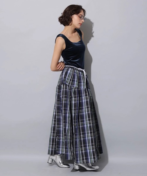 Arpege story アルページュストーリー店舗限定 チェックタフタスカート 店舗限定》チェックタフタスカート | スカート | Arpege story