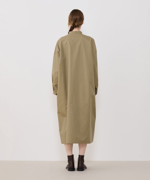 GALERIE VIE（ギャルリー ヴィー）の「クラシカルギャバジン シャツワンピース（シャツワンピース・レディース・カーキ・FREE）」の5枚目の写真