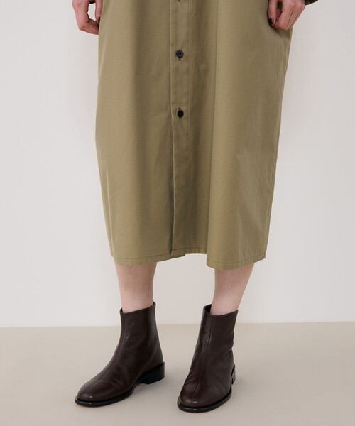 GALERIE VIE（ギャルリー ヴィー）の「クラシカルギャバジン シャツワンピース（シャツワンピース・レディース・カーキ・FREE）」の9枚目の写真
