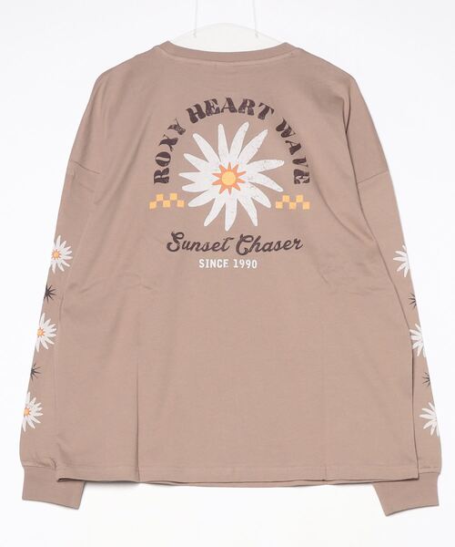 ROXY（ロキシー）の「ロキシー ROXY BELLIS L/S TEE（Tシャツ/カットソー・レディース・ホワイト/ベージュ・S/M/L）」の6枚目の写真