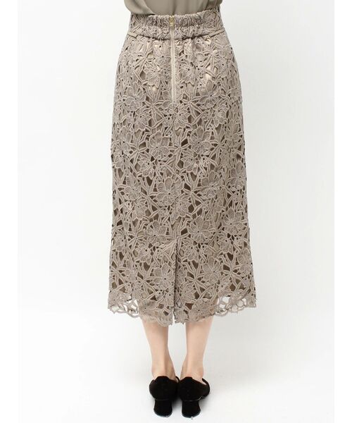 TONAL（トーナル）の「エンブロイダリーレースタイトスカート（スカート・レディース・ミント/モカ/アイボリー・SMALL/MEDIUM）」の14枚目の写真