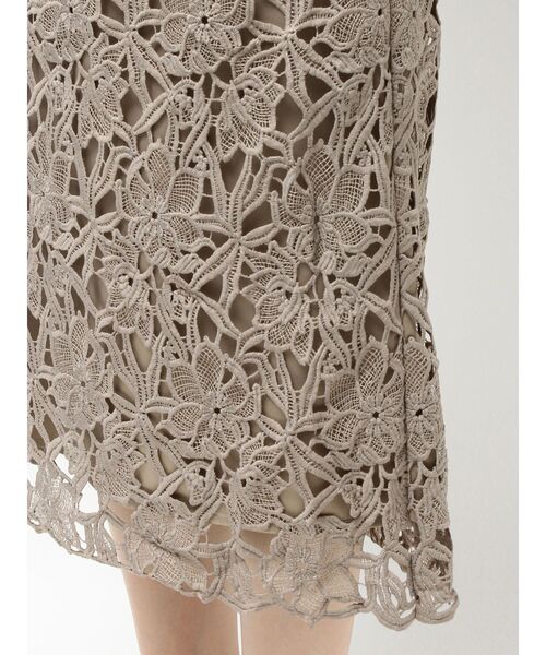 TONAL（トーナル）の「エンブロイダリーレースタイトスカート（スカート・レディース・ミント/モカ/アイボリー・SMALL/MEDIUM）」の16枚目の写真