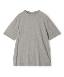 コットンカシミヤ ハーフスリーブニット