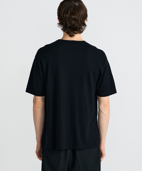 EDITION(エディション)の「コットンカシミヤ ハーフスリーブニット(ニット/セーター・メンズ・ホワイト/グレー/ブラック・L/M/S)」の7枚目の写真