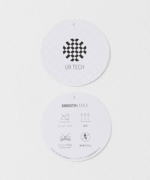 URBAN RESEARCH DOORS(アーバンリサーチドアーズ)の「『一部WEB限定カラー』『UR TECH SMOOTHLUXE』サイドプリーツ切替ワンピース(ワンピース・レディース・チャコールグレー/ピンク/ブラウン/グリーン・MEDIUM/SMALL)」の7枚目の写真