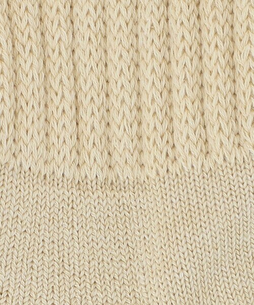 ROTOTO（ロトト）の「＜ROTOTO＞ルーズパイル クルーソックス（ソックス/靴下・メンズ・オレンジ/ベージュ・M）」の7枚目の写真