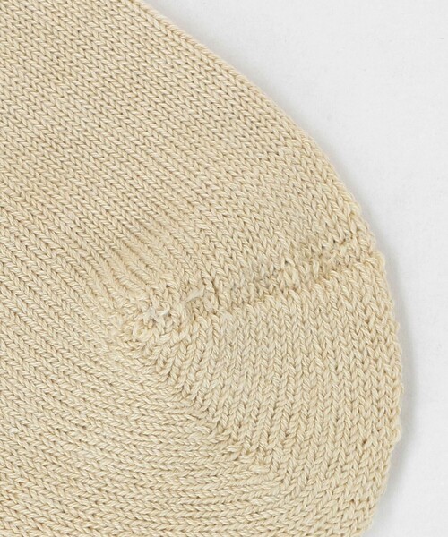 ROTOTO（ロトト）の「＜ROTOTO＞ルーズパイル クルーソックス（ソックス/靴下・メンズ・オレンジ/ベージュ・M）」の8枚目の写真