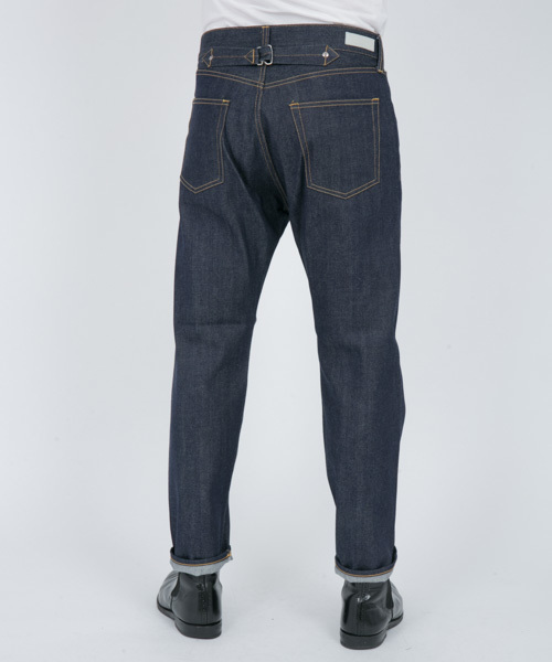 リディアル　lideal パンツ　prick プリック　ホワイト　デニム