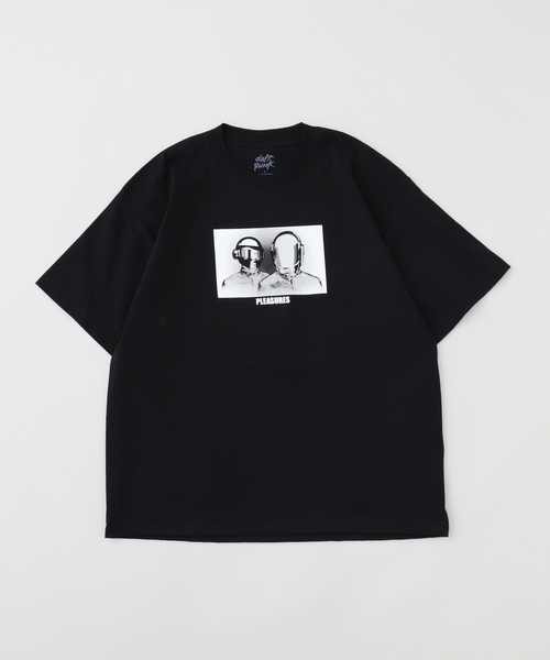 PLEASURES（プレジャー）の「PLEASURES × DAFTPUNK INVERTED T-SHIRT（Tシャツ/カットソー・メンズ・ブラック・MEDIUM/LARGE/X-LARGE）」の3枚目の写真