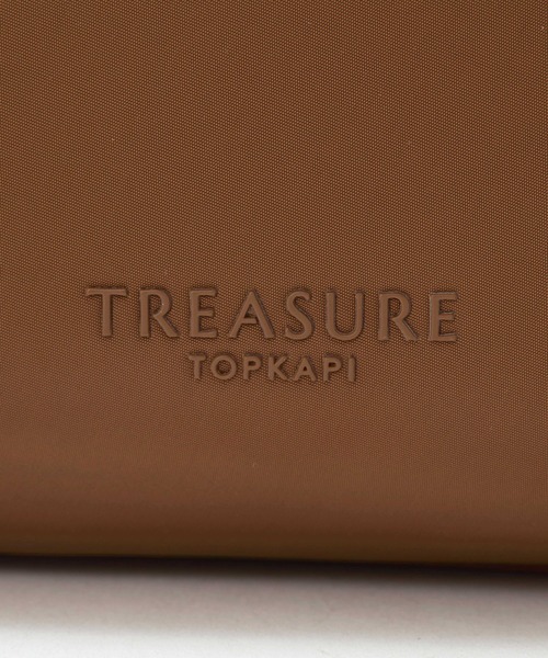 TREASURE TOPKAPI(トレジャートプカピ)の「【TREASURE TOPKAPI】ナイロン サイドポケット ワンハンドル ショルダーバッグ(ショルダーバッグ・レディース・ブラック/グレイッシュベージュ/キャメル・FREE)」の13枚目の写真