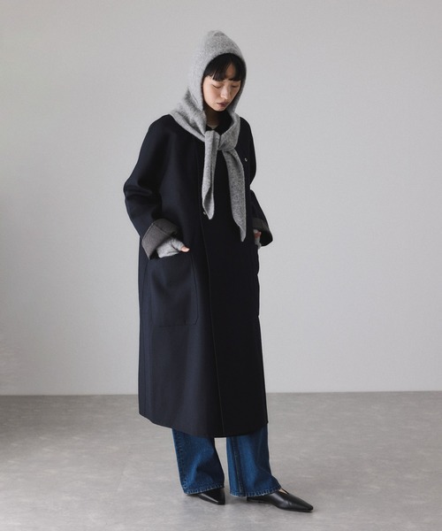 【新品】アダムエロペ BASOLマフラーニットキャップ＆アームウォーマー ADAM ET ROPÉ FEMME(アダム エ ロペ ファム) / BASOLマフラーニット