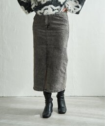 VENCEEXCHANGE | ハイウエストナローデニムタイトスカート(デニムスカート)