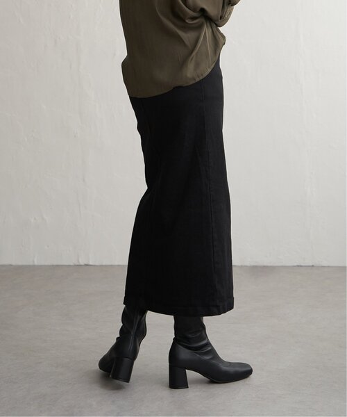 VENCEEXCHANGE(ヴァンスエクスチェンジ)の「ハイウエストナローデニムタイトスカート(デニムスカート・レディース・ダークグレー/ブルー/ブラック・S/M/L)」の12枚目の写真