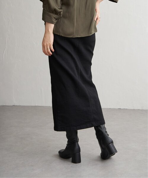 VENCEEXCHANGE(ヴァンスエクスチェンジ)の「ハイウエストナローデニムタイトスカート(デニムスカート・レディース・ダークグレー/ブルー/ブラック・S/M/L)」の10枚目の写真