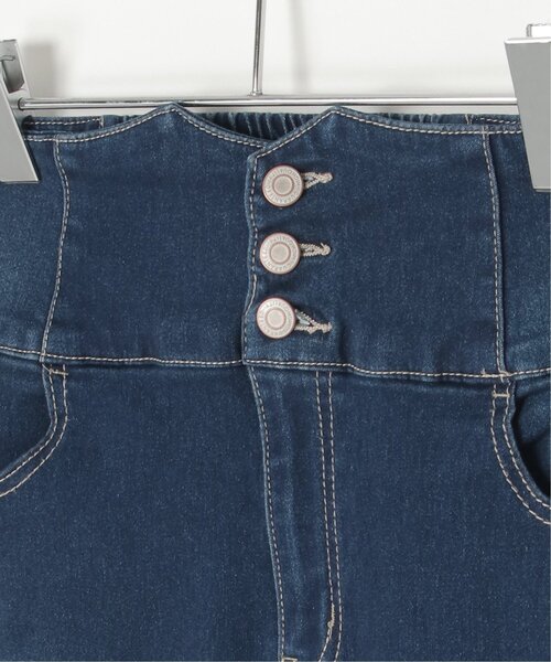 VENCEEXCHANGE(ヴァンスエクスチェンジ)の「ハイウエストナローデニムタイトスカート(デニムスカート・レディース・ダークグレー/ブルー/ブラック・S/M/L)」の4枚目の写真