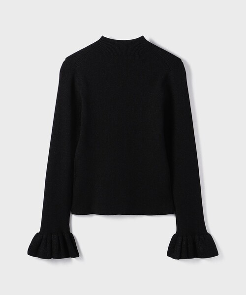 GRACE CONTINENTAL(グレースコンチネンタル)の「ラメリブニットトップ(ニット/セーター・レディース・ベージュ/ブルー/ブラック/ホワイト・36)」の12枚目の写真