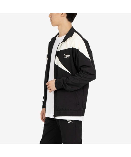 Reebok（リーボック）の「クラシックス ベクター トラックトップ / CL F FR TRACKTOP（ナイロンジャケット・メンズ・アッシュブラウン/ネイビー/ブラック/ライトブルー/バーガンディー・SMALL/MEDIUM/LARGE/X-LARGE）」の12枚目の写真